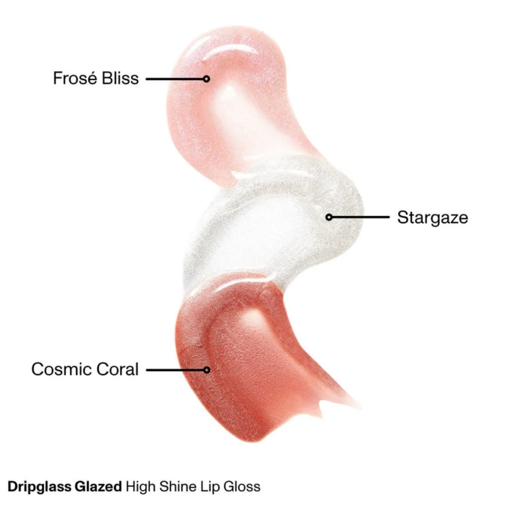 Morphe Limited Edition Dripgloss Lipgloss Starglaze-Holographic Silver Shimmer